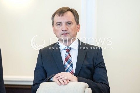  31.07.2018 WARSZAWA<br />POSIEDZENIE RADY MINISTROW<br />N/Z ZBIGNIEW ZIOBRO<br /> 