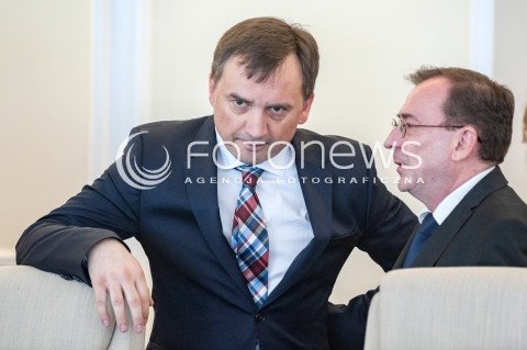 31.07.2018 WARSZAWA<br />POSIEDZENIE RADY MINISTROW<br />N/Z ZBIGNIEW ZIOBRO MARIUSZ KAMINSKI<br /> 