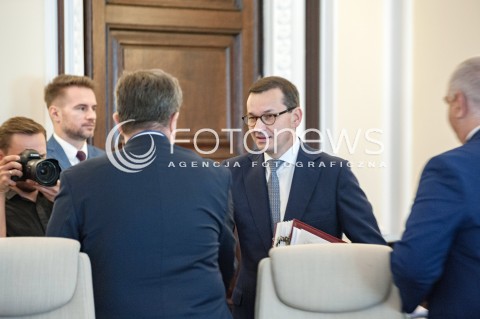  31.07.2018 WARSZAWA<br />POSIEDZENIE RADY MINISTROW<br />N/Z PREMIER MATEUSZ MORAWIECKI<br /> 