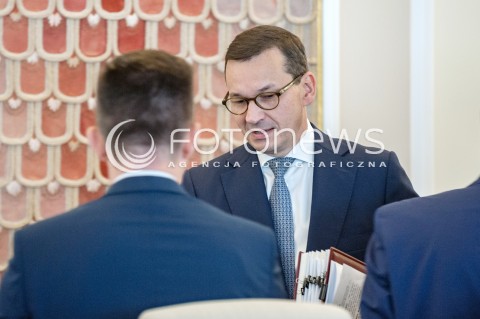  31.07.2018 WARSZAWA<br />POSIEDZENIE RADY MINISTROW<br />N/Z PREMIER MATEUSZ MORAWIECKI<br /> 