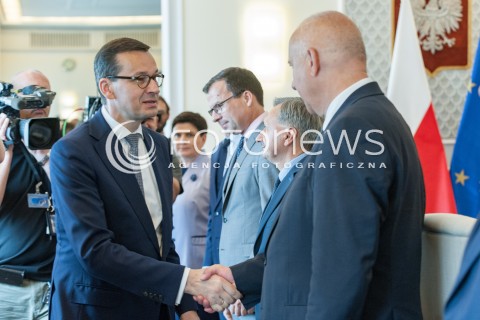  31.07.2018 WARSZAWA<br />POSIEDZENIE RADY MINISTROW<br />N/Z PREMIER MATEUSZ MORAWIECKI JOACHIM BRUDZINSKI<br /> 