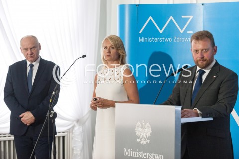 Briefing w Ministerstwie Zdrowia w Warszawie