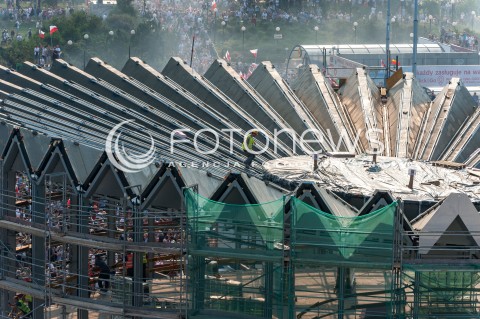  01.08.2018 WARSZAWA<br />GODZINA W ROCZNICA POWSTANIA WARSZAWSKIEGO NA RONDZIE DMOWSKIEGO<br />N/Z ROTUNDA PKO<br /> 