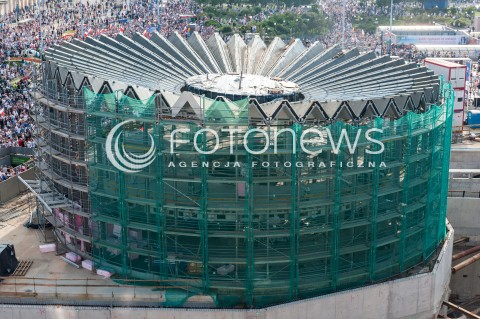  01.08.2018 WARSZAWA<br />GODZINA W ROCZNICA POWSTANIA WARSZAWSKIEGO NA RONDZIE DMOWSKIEGO<br />N/Z ROTUNDA PKO<br /> 