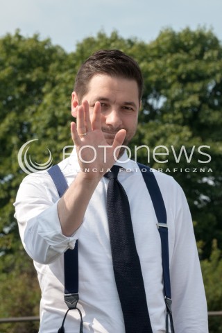  03.08.2018 WARSZAWA<br />KONFERENCJA PATRYKA JAKIEGO KANDYDATA NA PREZYDENTA WARSZAWY<br />N/Z PATRYK JAKI<br /> 