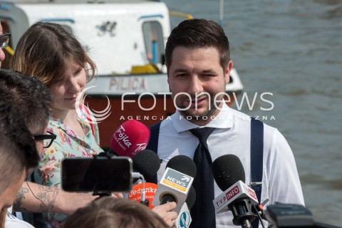  03.08.2018 WARSZAWA<br />KONFERENCJA PATRYKA JAKIEGO KANDYDATA NA PREZYDENTA WARSZAWY<br />N/Z PATRYK JAKI<br /> 