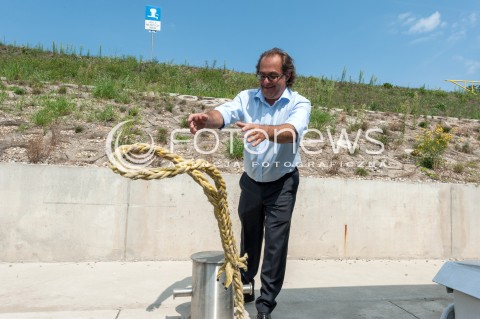  03.08.2018 WARSZAWA<br />REJS Z WARSZAWY DO ZALEWU ZEGRZYNSKIEGO<br />N/Z MAREK GROBARCZYK<br /> 