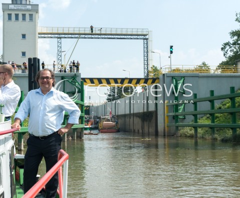  03.08.2018 WARSZAWA<br />REJS Z WARSZAWY DO ZALEWU ZEGRZYNSKIEGO<br />N/Z MAREK GROBARCZYK<br /> 