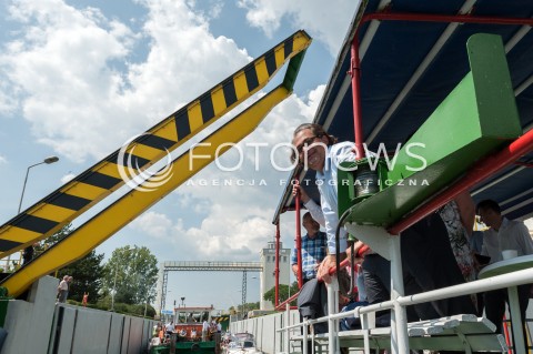  03.08.2018 WARSZAWA<br />REJS Z WARSZAWY DO ZALEWU ZEGRZYNSKIEGO<br />N/Z MAREK GROBARCZYK<br /> 