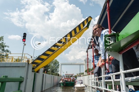  03.08.2018 WARSZAWA<br />REJS Z WARSZAWY DO ZALEWU ZEGRZYNSKIEGO<br />N/Z MAREK GROBARCZYK<br /> 