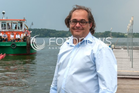  03.08.2018 WARSZAWA<br />REJS Z WARSZAWY DO ZALEWU ZEGRZYNSKIEGO<br />N/Z MAREK GROBARCZYK<br /> 