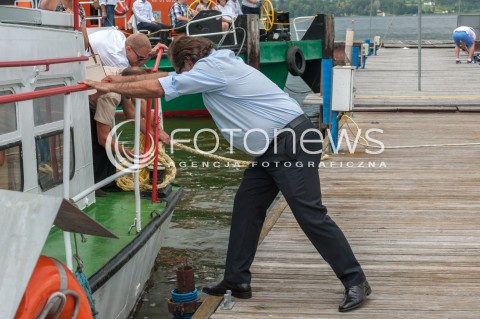  03.08.2018 WARSZAWA<br />REJS Z WARSZAWY DO ZALEWU ZEGRZYNSKIEGO<br />N/Z MAREK GROBARCZYK<br /> 