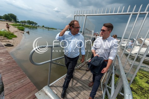  03.08.2018 WARSZAWA<br />REJS Z WARSZAWY DO ZALEWU ZEGRZYNSKIEGO<br />N/Z MAREK GROBARCZYK<br /> 
