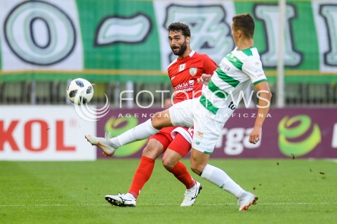  10.08.2018 GDANSK<br />
PILKA NOZNA - EKSTRAKLASA SEZON 2018/2019<br />
MECZ LECHIA GDANSK -  MIEDZ LEGNICA<br />
N/Z FRANCISCO CRUZ TORRES PATRYK LIPSKI<br />
 