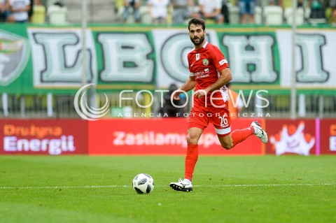  10.08.2018 GDANSK<br />
PILKA NOZNA - EKSTRAKLASA SEZON 2018/2019<br />
MECZ LECHIA GDANSK -  MIEDZ LEGNICA<br />
N/Z FRANCISCO CRUZ TORRES SYLWETKA<br />
 