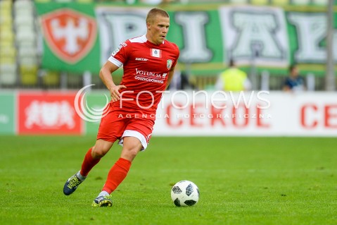  10.08.2018 GDANSK<br />
PILKA NOZNA - EKSTRAKLASA SEZON 2018/2019<br />
MECZ LECHIA GDANSK -  MIEDZ LEGNICA<br />
N/Z HENRIK OJAMAA SYLWETKA<br />
 