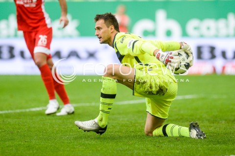  10.08.2018 GDANSK<br />
PILKA NOZNA - EKSTRAKLASA SEZON 2018/2019<br />
MECZ LECHIA GDANSK -  MIEDZ LEGNICA<br />
N/Z ANTON KANIBOLOCKI SYLWETKA<br />
 