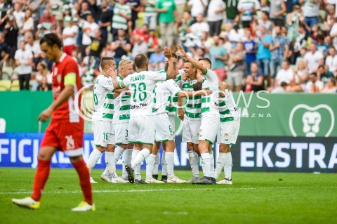  10.08.2018 GDANSK<br />
PILKA NOZNA - EKSTRAKLASA SEZON 2018/2019<br />
MECZ LECHIA GDANSK -  MIEDZ LEGNICA<br />
N/Z FILIP MLADENOVIC JAKUB ARAK PATRYK LIPSKI LUKAS HARASLIN MICHAL NALEPA RADOSC BRAMKA GOL NA 2:0<br />
 