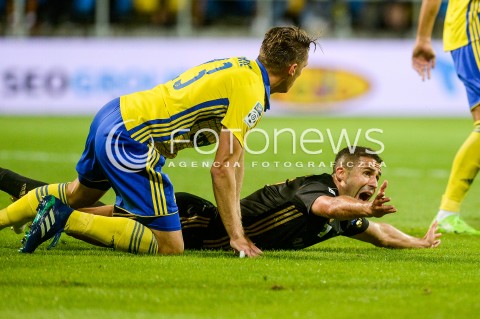  11.08.2018 GDYNIA<br />
PILKA NOZNA - EKSTRAKLASA SEZON 2018/2019<br />
MECZ ARKA GDYNIA - GORNIK ZABRZE<br />
N/Z IGOR ANGULO PORTRET EMOCJE<br />
 