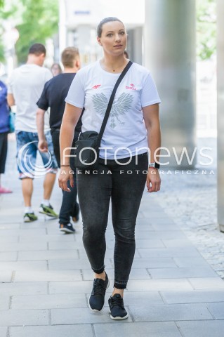  12.08.2018 WARSZAWA <br />GWIAZDY PRZED STUDIEM DZIEN DOBRY TVN <br />N/Z PAULINA GUBA<br /> 