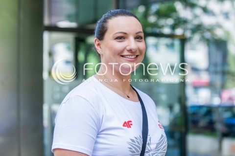  12.08.2018 WARSZAWA <br />GWIAZDY PRZED STUDIEM DZIEN DOBRY TVN <br />N/Z PAULINA GUBA<br /> 