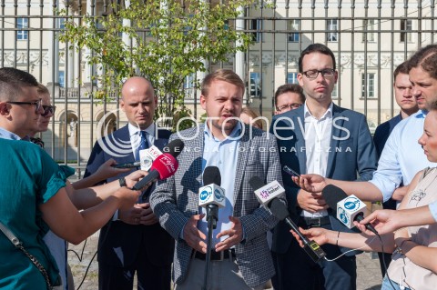 Konferencja radnych PiS w Warszawie