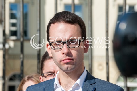  13.08.2018 WARSZAWA<br />KONFERENCJA RADNYCH PIS #RATUSZRAFALA NA TEMAT UDZIALU JAROSLAWA JOZWIAKA W KAMPANII RAFALA TRZASKOWSKIEGO<br />N/Z KRZYSZTOF BOSAK<br /> 