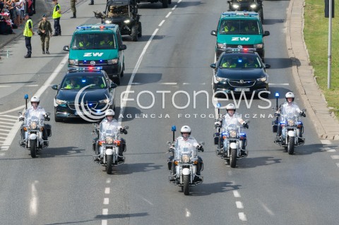  15.08.2018 WARSZAWA<br />DEFILADA Z OKAZJI SWIETA WOJSKA POLSKIEGO W WARSZAWIE<br />N/Z MOTOCYKLE ZANDARMERII WOJSKOWEJ<br /> 