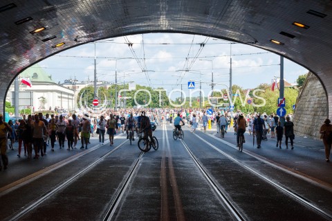  15.08.2018 WARSZAWA<br />DEFILADA Z OKAZJI SWIETA WOJSKA POLSKIEGO W WARSZAWIE<br />N/Z TUNEL POD TRASA W-Z<br /> 