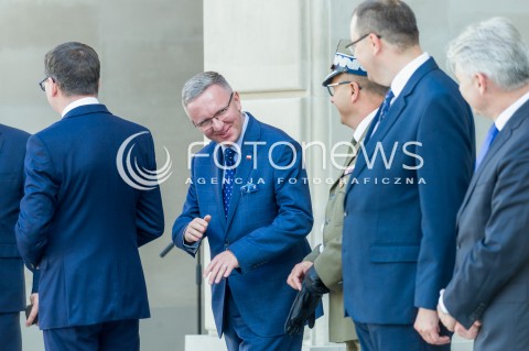  15.08.2018 WARSZAWA PALAC PREZYDENCKI<br />OBCHODY SWIETA WOJSKA POLSKIEGO<br />UROCZYSTOSC WRECZENIA NOMINACJI GENERALSKICH I ODZNACZEN  PANSTWOWYCH<br />N/Z KRZYSZTOF SZCZERSKI<br /> 