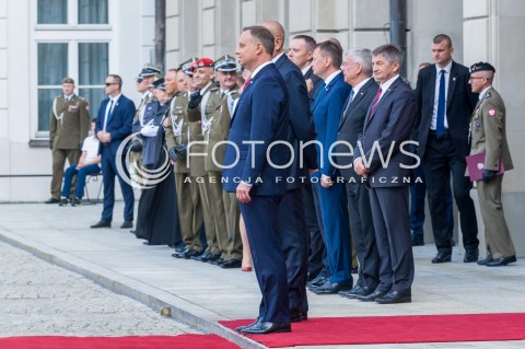  15.08.2018 WARSZAWA PALAC PREZYDENCKI<br />OBCHODY SWIETA WOJSKA POLSKIEGO<br />UROCZYSTOSC WRECZENIA NOMINACJI GENERALSKICH I ODZNACZEN  PANSTWOWYCH<br />N/Z PREZYDENT RP ANDRZEJ DUDA<br /> 