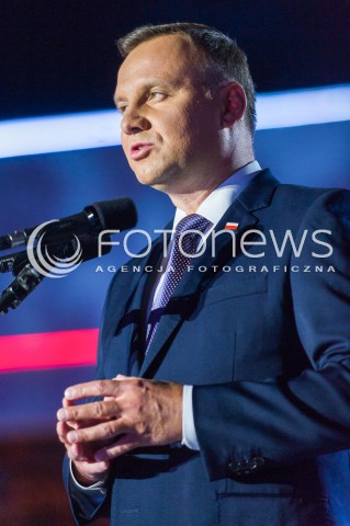  15.08.2018 WARSZAWA<br />OBCHODY SWIETA WOJSKA POLSKIEGO<br />WIDOWISKO WOLNOSC WE KRWI<br />N/Z PREZYDENT RP ANDRZEJ DUDA<br /> 