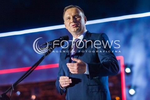  15.08.2018 WARSZAWA<br />OBCHODY SWIETA WOJSKA POLSKIEGO<br />WIDOWISKO WOLNOSC WE KRWI<br />N/Z PREZYDENT RP ANDRZEJ DUDA<br /> 