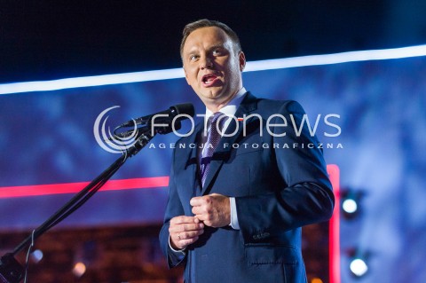  15.08.2018 WARSZAWA<br />OBCHODY SWIETA WOJSKA POLSKIEGO<br />WIDOWISKO WOLNOSC WE KRWI<br />N/Z PREZYDENT RP ANDRZEJ DUDA<br /> 