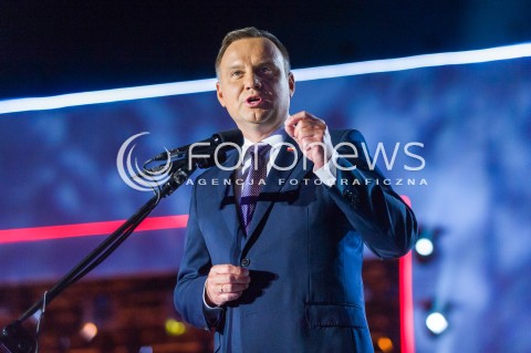  15.08.2018 WARSZAWA<br />OBCHODY SWIETA WOJSKA POLSKIEGO<br />WIDOWISKO WOLNOSC WE KRWI<br />N/Z PREZYDENT RP ANDRZEJ DUDA<br /> 