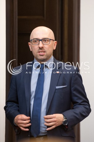  16.08.2018 WARSZAWA<br />OGLOSZENIE PRZEZ PREZYDENTA DECYZJI O WETO W SPRAWIE ZMIANY ORDYNACJI WYBORCZEJ<br />N/Z KRZYSZTOF LAPINSKI <br /> 