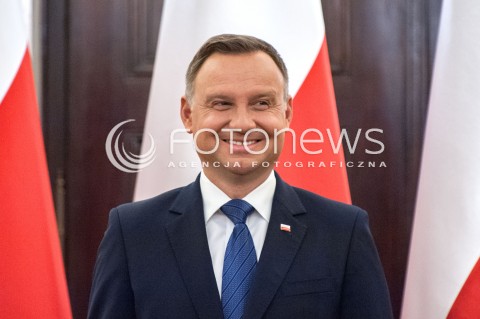  16.08.2018 WARSZAWA PALAC PREZYDENCKI<br />SPOTKANIE PREZYDENTA Z MEDALISTAMI MISTRZOSTW LEKKOATLETYCZNYCH BERLIN 2018<br />N/Z PREZYDENT ANDRZEJ DUDA<br /> 