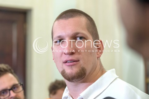  16.08.2018 WARSZAWA PALAC PREZYDENCKI<br />SPOTKANIE PREZYDENTA Z MEDALISTAMI MISTRZOSTW LEKKOATLETYCZNYCH BERLIN 2018<br />N/Z WOJCIECH NOWICKI<br /> 