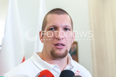  16.08.2018 WARSZAWA PALAC PREZYDENCKI<br />SPOTKANIE PREZYDENTA Z MEDALISTAMI MISTRZOSTW LEKKOATLETYCZNYCH BERLIN 2018<br />N/Z WOJCIECH NOWICKI<br /> 