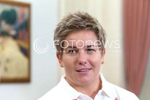  16.08.2018 WARSZAWA PALAC PREZYDENCKI<br />SPOTKANIE PREZYDENTA Z MEDALISTAMI MISTRZOSTW LEKKOATLETYCZNYCH BERLIN 2018<br />N/Z ANITA WLODARCZYK<br /> 