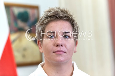  16.08.2018 WARSZAWA PALAC PREZYDENCKI<br />SPOTKANIE PREZYDENTA Z MEDALISTAMI MISTRZOSTW LEKKOATLETYCZNYCH BERLIN 2018<br />N/Z ANITA WLODARCZYK<br /> 