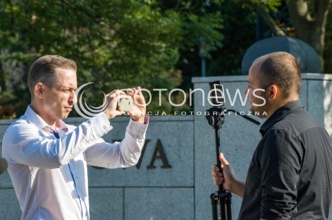  17.08.2018 WARSZAWA<br />BRIEFING PRASOWY RAFALA TRZASKOWSKIEGO NA TEMAT WNIOSKU O DELEGALIZACJE ORGANIZACJI ONR<br />N/Z CEZARY TOMCZYK DARIUSZ MATECKI<br /> 