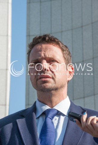  17.08.2018 WARSZAWA<br />BRIEFING PRASOWY RAFALA TRZASKOWSKIEGO NA TEMAT WNIOSKU O DELEGALIZACJE ORGANIZACJI ONR<br />N/Z RAFAL TRZASKOWSKI<br /> 