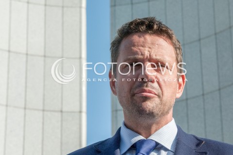  17.08.2018 WARSZAWA<br />BRIEFING PRASOWY RAFALA TRZASKOWSKIEGO NA TEMAT WNIOSKU O DELEGALIZACJE ORGANIZACJI ONR<br />N/Z RAFAL TRZASKOWSKI<br /> 