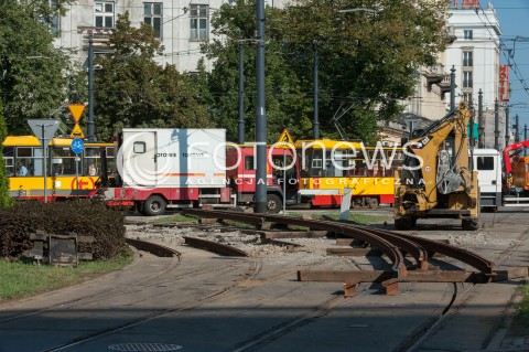  17.08.2018 WARSZAWA<br />REMONT TOROWISKA NA PLACU ZBAWICIELA<br />N/Z PLAC ZBAWICIELA<br /> 