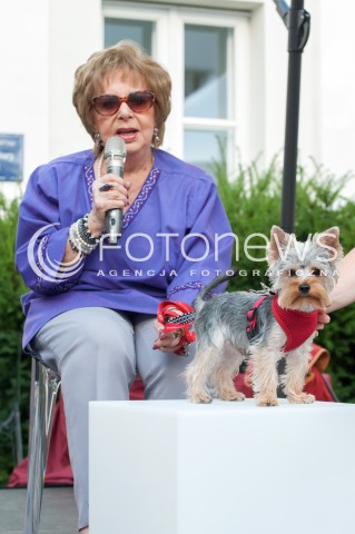 18.08.2018 WARSZAWA<br />PARADA SENIOROW <br />N/Z ZOFIA CZERWINSKA PIES ZENEK<br /> 