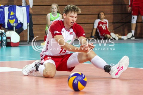  18.08.2018 OSTROWIEC SWIETOKRZYSKI <br />
SIATKOWKA MEZCZYZN <br />
MECZ TOWARZYSKI <br />
POLSKA - KAMERUN ( Poland - Cameroon ) <br />
N/Z JAKUB KOCHANOWSKI SMUTEK PORAZKA PRZEGRANA <br />
 