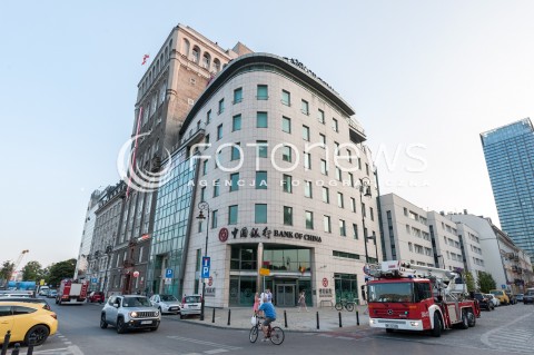  20.08.2018 WARSZAWA<br />74. ROCZNICA ZDOBYCIA PAST-Y<br />N/Z BUDYNEK PAST-Y STRAZ POZARNA BANK OF CHINA<br /> 