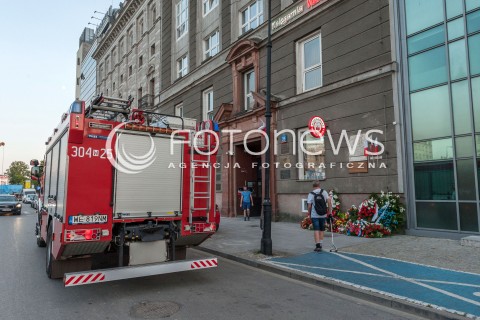  20.08.2018 WARSZAWA<br />74. ROCZNICA ZDOBYCIA PAST-Y<br />N/Z BUDYNEK PAST-Y STRAZ POZARNA<br /> 