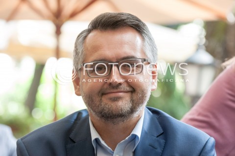  21.08.2018 WARSZAWA<br />KONFERENCJA XV FESTIWALU KULTURY ZYDOWSKIEJ WARSZAWA SINGERA<br />N/Z KRZYSZTOF CZUBASZEK BURMISTRZ SRODMIESCIA<br /> 